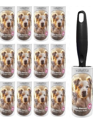 Enyaza Home Valletta VLT1394 Alamos 12 Adet Rulolu Yapışkanlı Tüy Toplayıcı