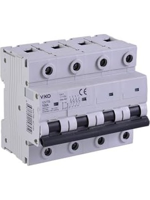 Enyaza Home 10VTB-4C100 Otomatik Sigorta 10KA C Tipi 4 Kutup 100A