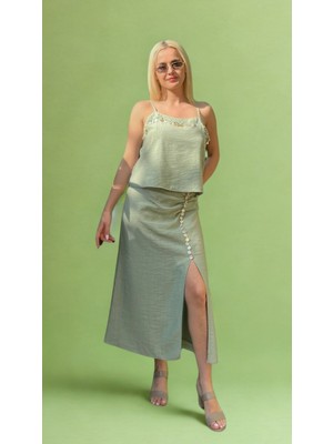 Unique Bürümcük Kumaş Etek