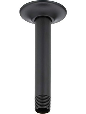 Enyaza Home RP61058BL Kol ve -15,24 cm Tavana Monte Duş Kolu, Mat Siyah