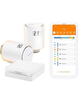 Enyaza Home Akıllı Radyatör Vanası Başlangıç Paketi Nvp-En