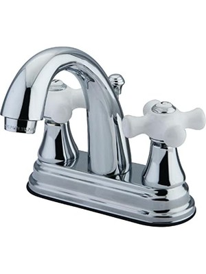 Enyaza Home KS7611PX Ingilizce Lavatory Musluk With, 4, Cilalı Krom By