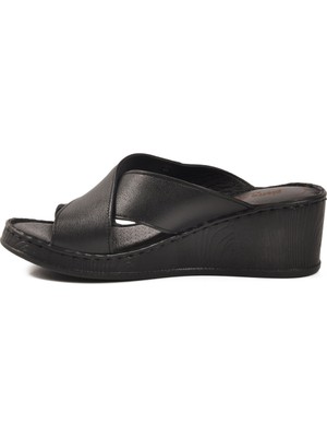 Pierre Cardin Siyah Hafif Kadın Terlik PC-54801 Z