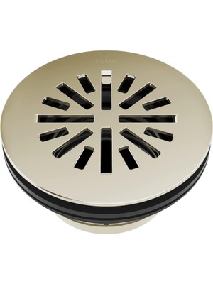 Enyaza Home 4 Inç Yuvarlak Duş Yer Sifonu Cilalı Nikel, Duş Tahliye Kiti, Krom Duş Drenajı, Krom Duş Drenajı, Parlak Nikel DT051411-PN