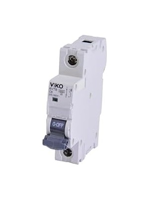 Enyaza Home 6VTB-1C06 Otomatik Sigorta 6ka C Tipi 1 Kutup 06A
