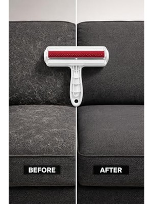 Enyaza Home Busstier Hazneli Gırgır Tüy Toplama Rulosu Evcil Hayvan Kedi Köpek Tüy Temizleyici Elbise Koltuk Halı ve Yatak Için Yeniden Kullanılabilir