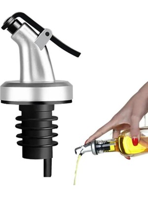 Enyaza Home Jouis Yağdanlık Tıpası Damlatmaz Şişe Ucu Dökme Ağızlığı Yağlık Sirkelik Sızdırmaz Kapaklı Tapa (2 Adet) Özel Seri