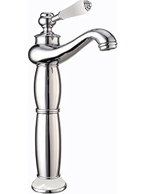 Enyaza Home Yüksek Çanak Rustik Lavabo Bataryası KSL100