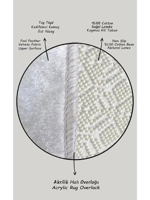 Enyaza Home Bano 2lı Banyo Halısı Set Djt