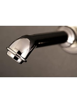 Enyaza Home KS7126AX Country 20,32 cm Merkez Duvara Monte Gemi Lavabo Musluğu, Cilalı Nikel, 10-7/16"