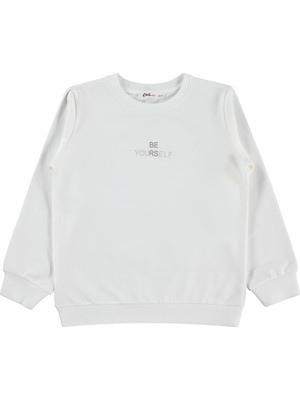 Civil Girls 6-9 Yaş Sweatshirt - Kırık Beyaz