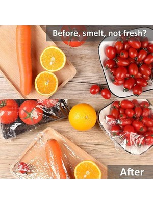 Enyaza Home 200 Adet Lastikli Tazeliği Koruyan Tencere ve Tabak Bonesi