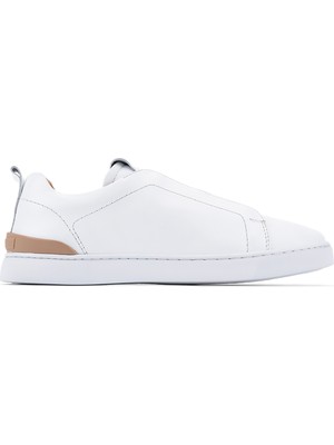 Tamer Tanca Erkek Hakiki Deri Beyaz Sneakers & Spor Ayakkabı 1093 2805 Erk Ayk Y26 Beyaz