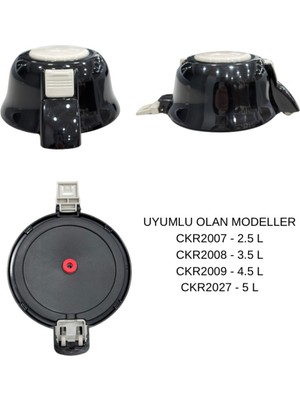 Cooker L Serisi Termos Yedek Kapağı