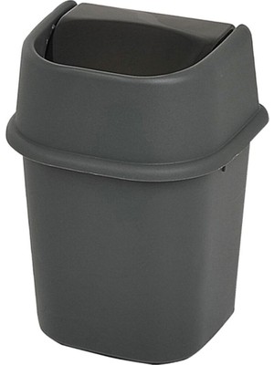 PremiumPort Antrasit Çöp Kovası 22 Litre, Pratik ve Şık Temizlik Çözümü
