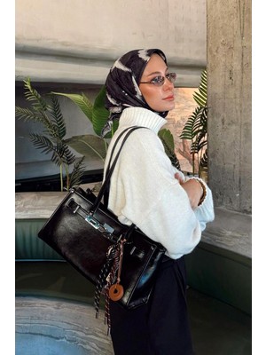 Lale Butik Levidor Askılı Premium Çanta 930466 Siyah