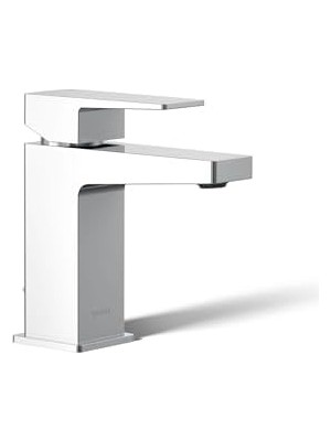 Enyaza Home 99760-4-CP Honesty 1,2 Gpm Banyo Lavabo Bataryası, Tek Saplı, Cilalı Krom