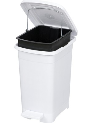 PremiumPort Slim Pedallı 8l Iç Kovalı Çöp Kovası, Şık ve Pratik Tasarım