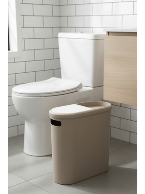 PremiumPort Modern 10 Litre Çok Amaçlı Çöp Kutusu, Şık ve Pratik Tasarım