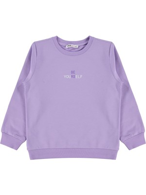Civil Girls 6-9 Yaş Sweatshirt - Lila