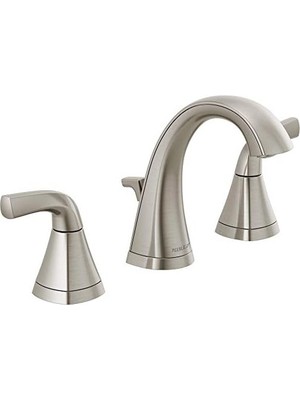 Enyaza Home P3535LF-BN Parkwood Iki Saplı Tuvalet Bataryası Yaygın, Fırçalanmış Nikel