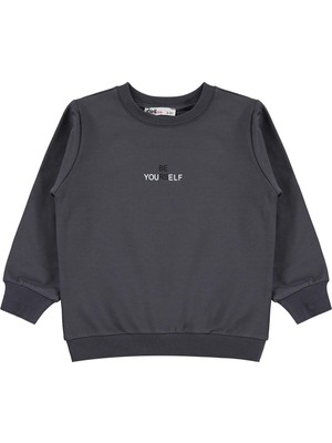 Civil Girls 2-5 Yaş Sweatshirt - Gri