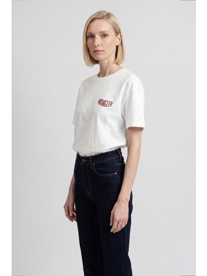 Wrangler %100 Pamuk Loose Fit Rahat Kesim Bisiklet Yaka Logo Detaylı Tişört