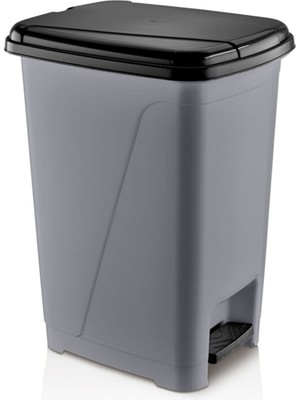 PremiumPort 25 Litre Slim Pedallı Çöp Kovası, Pratik ve Şık Tasarım