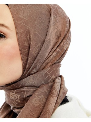 Valentino Orlandi Valentino Orlandı Yün-Modal Monogram Şal