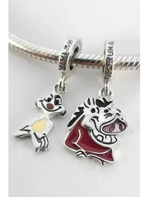 Fubena Timon ve Pumbaa Ayrılabilir Sallantılı Charm