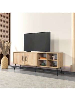 EVMO Home 3608 Şile 160 cm Tv Ünitesi Safir