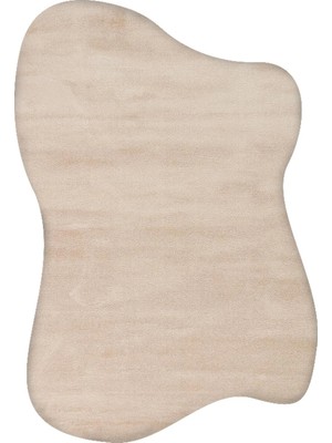 Hoom Rugs Bali Amorf 01 Bej Hav Toz Vermez Dekoratif Makine Halısı