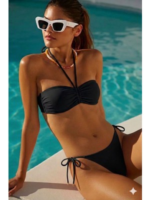 Deep Beach Straplez ipli bikini takım
