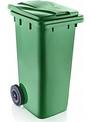 PremiumPort 120 Lt Tekerlekli Çöp Konteyneri, Dayanıklı ve Kolay Kullanım