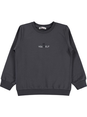 Civil Girls 10-13 Yaş Sweatshirt - Gri