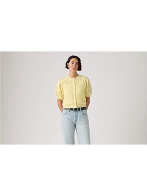 Levi's Pauline Pointelle Kısa Kollu Hırka