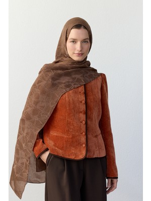 Fenza Scarf Luna Jakar Desenli Şal