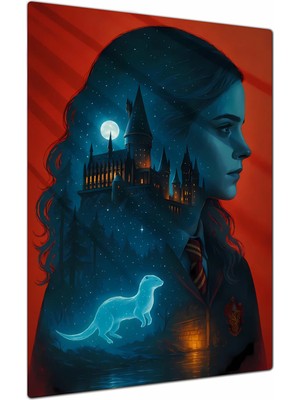 Charmbi Harmonie Harry Potter Dekoratif Metal Poster Tablo – Canlı Renk Parlak Yüzey Modern Oda Duvar Dekoru