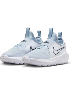 Nike Flex Runner 2  Lastik Bagcıklı Çocuk Mavi Koşu Ayakkabısı DJ6040-010