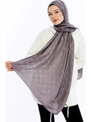 Valentino Orlandi Valentino Orlandı Yün-Modal Monogram Şal