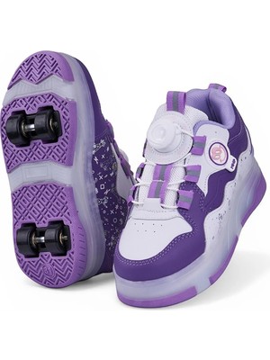 Tuğba Ortopedi 0703 Çocuk Işıklı Tekerlekli Sneaker