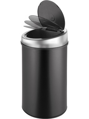 PremiumPort Akıllı Siyah USB Şarjlı 30 Litre Çöp Kovası