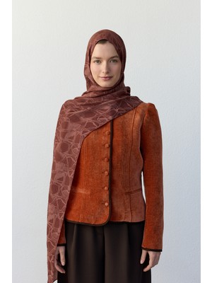 Fenza Scarf Luna Jakar Desenli Şal