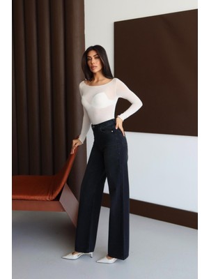 Lacarino 7714 W.leg Kadın Jean Pantolon