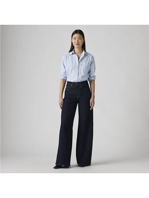 Levi's 728 High Rise Wide Leg Kadın Jean Pantolon - Retro Rinse
