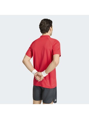 Adidas Climacool Erkek Kırmızı Polo Tişört (KB9718)