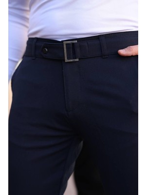 Genie Man Lacivert Jogger Pantolon