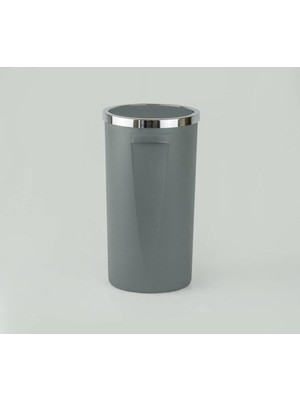 PremiumPort Gri 35L Çöp Kovası, Pratik ve Şık Ev Temizlik Aksesuarı