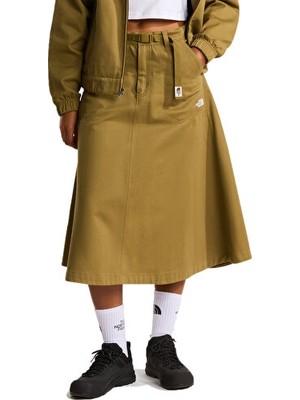 The North Face W Twill Skirt - Ap Kadın Günlük Etek NF0A8DWY2EL1 Sarı
