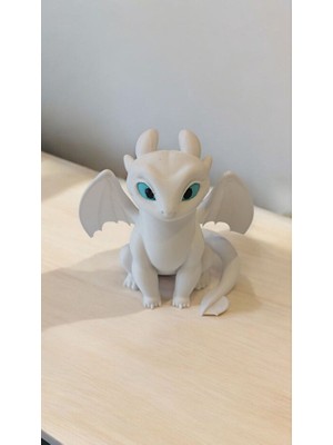 My Craft 3D MYCRAFT3D Ejderhanı Nasıl Eğitirsin? Işığın Öfkesi Beyaz Ejderha 15 cm
